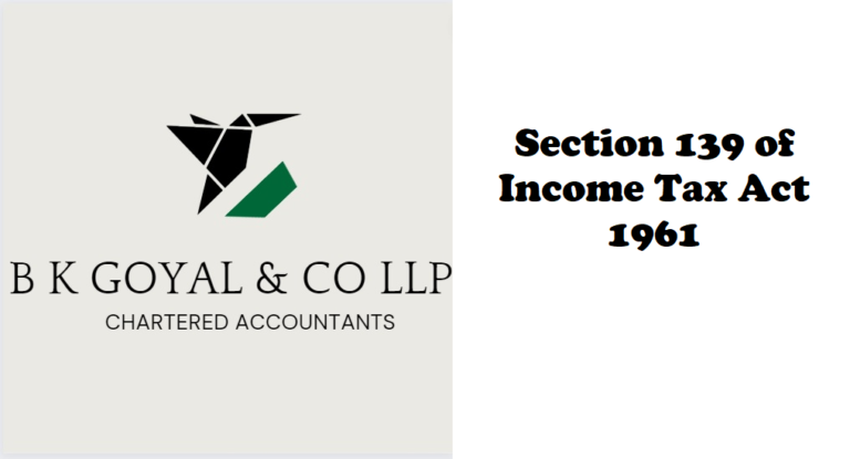 Section Of Income Tax Act