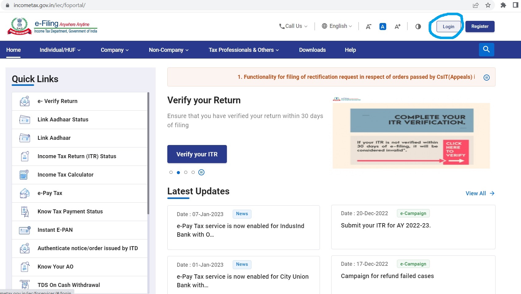 Income Tax Return Filing in Gurgaon Haryana | ITR Filling