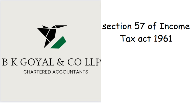 section 57 of Income Tax act 1961