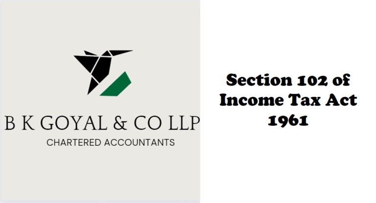 Section 102 of Income Tax Act 1961