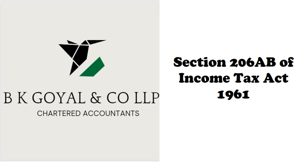 Section 206AB of Income Tax Act 1961