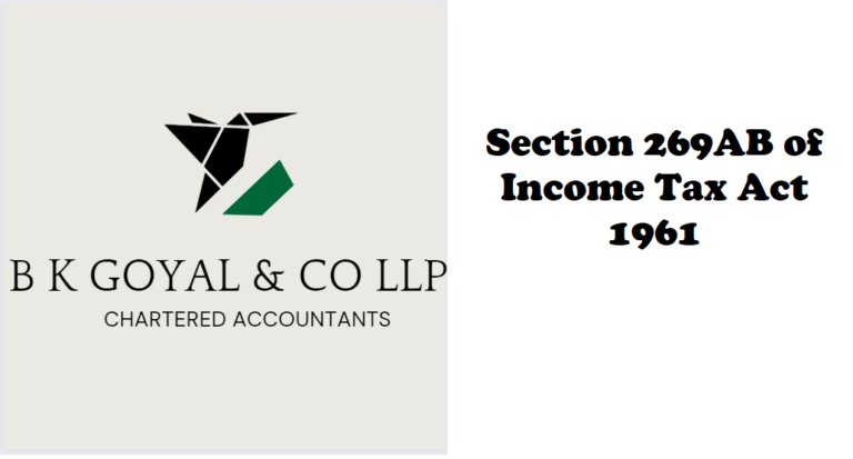 Section 269AB of Income Tax Act 1961