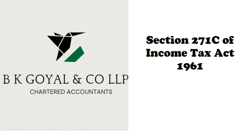 Section 271C of Income Tax Act 1961