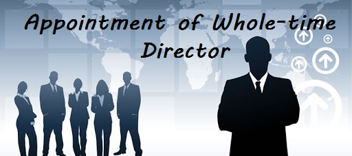 Appointment of a managing director, whole-time director, or manager