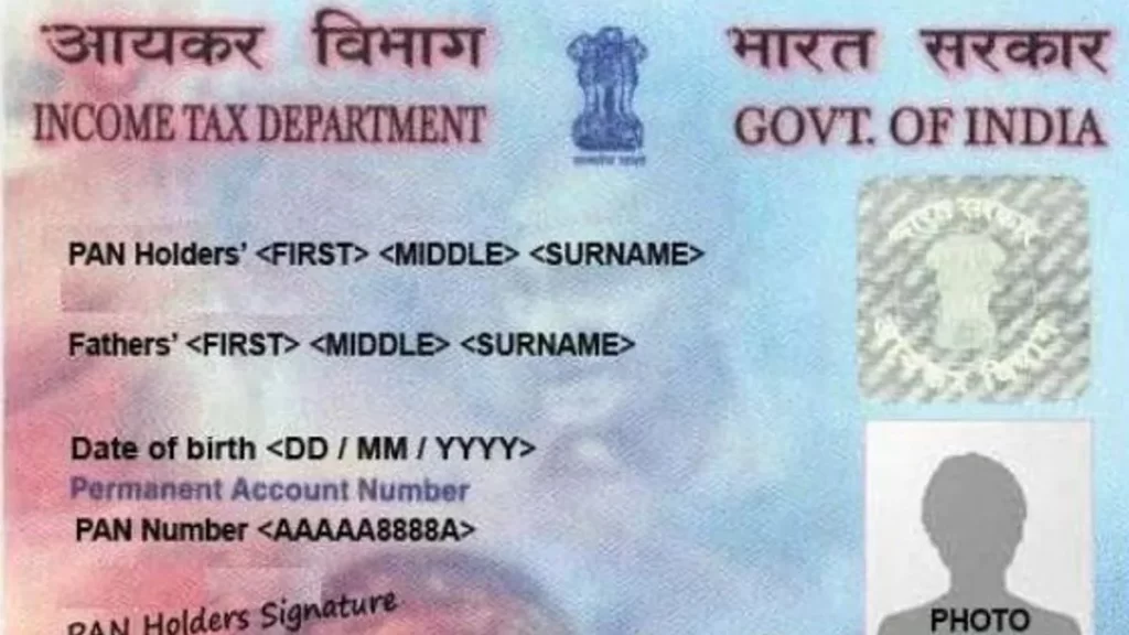 PAN – Permanent Account Number