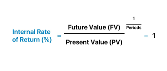 Internal rate of return