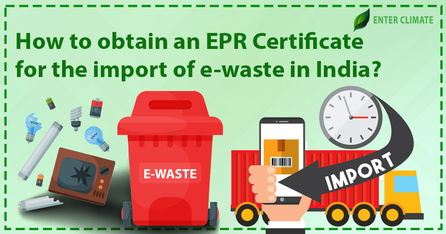 certificate for export of hazardous waste in india