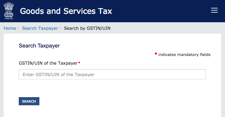 gst number search