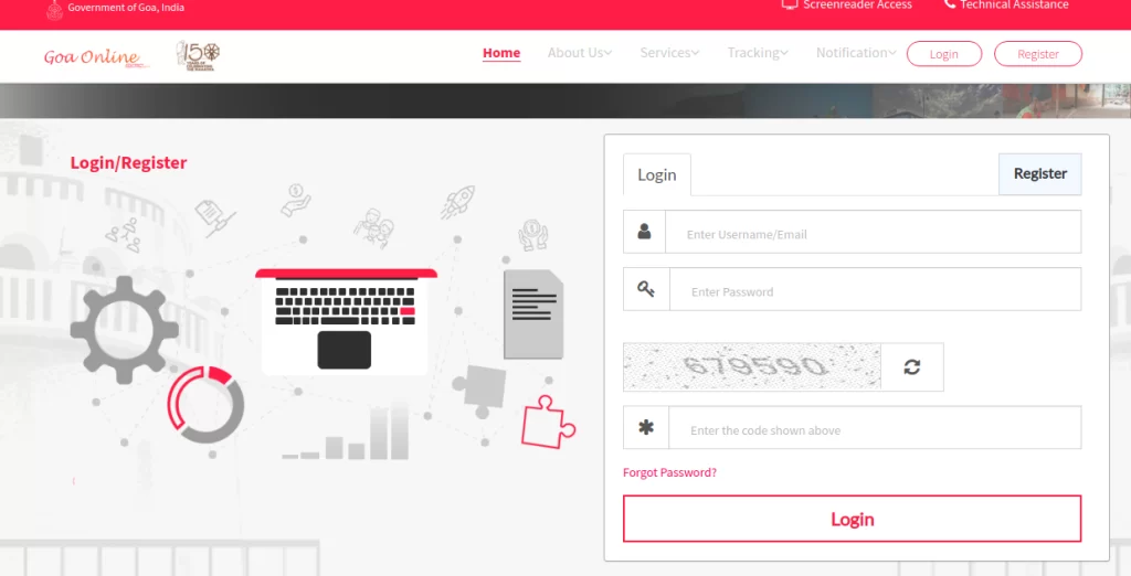 Goa e-Services Portal