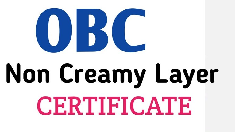 Non-Creamy Layer Certificate