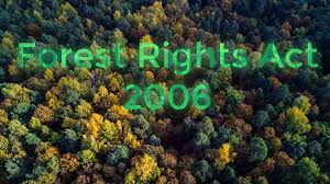 forest rights act