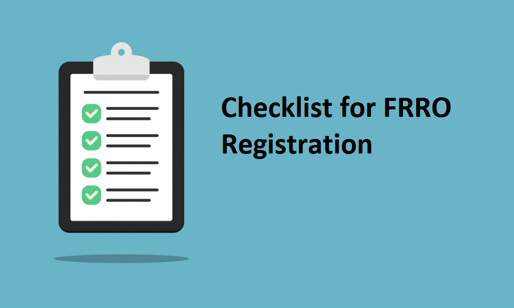 frro registration process