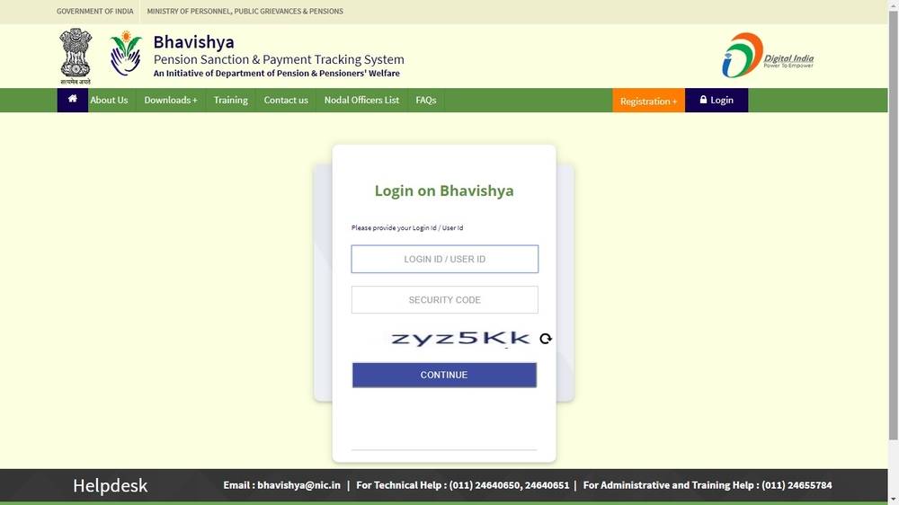 Bhavishya – Pension Payment & Tracking System