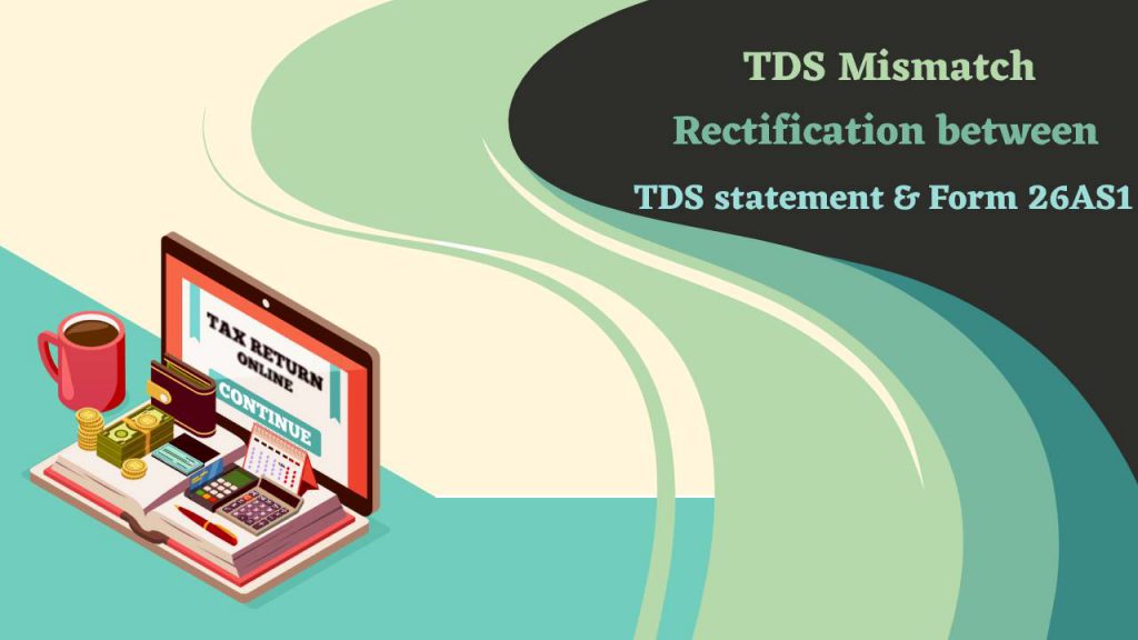 rectification of tds mismatch in form 26as