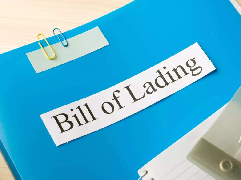 types of bill of lading