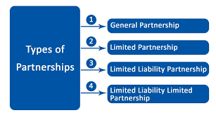 What are the types of partnership deeds