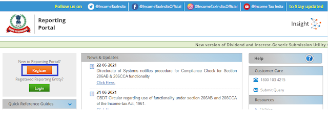 Compliance Check Functionality for Section 206AB & 206CCA