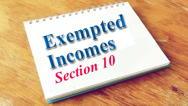 Section 10 Of Income Tax Act