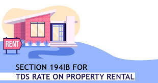 Section 194I - TDS on Rent