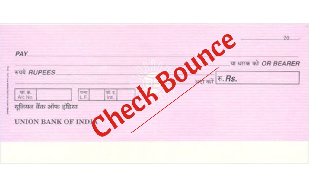 implications of cheque bounce in india